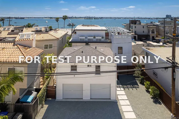 Demo/Test Data 3715 Riviera Dr, San Diego, CA 92109