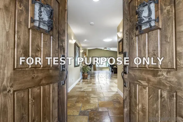 Demo/Test Data 12301 Frontera Rd, San Diego, CA 92128