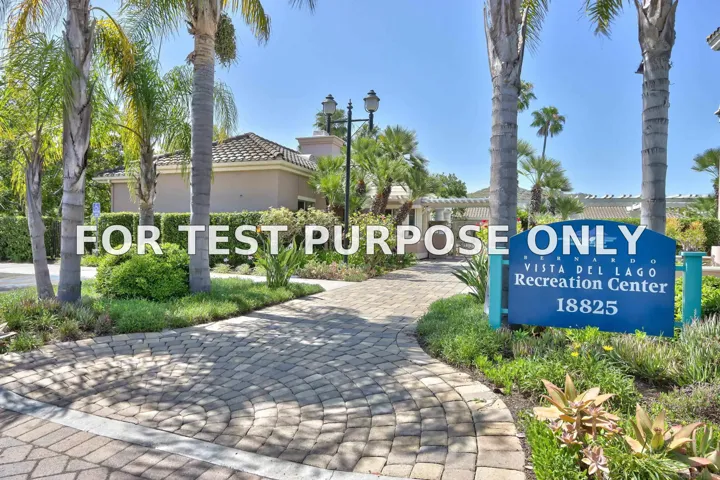 Demo/Test Data 18736 Caminito Cantilena Unit 189, San Diego, CA 92128