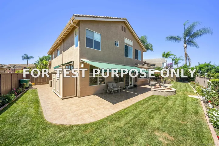 Demo/Test Data 5217 Palmera, Oceanside, CA 92056