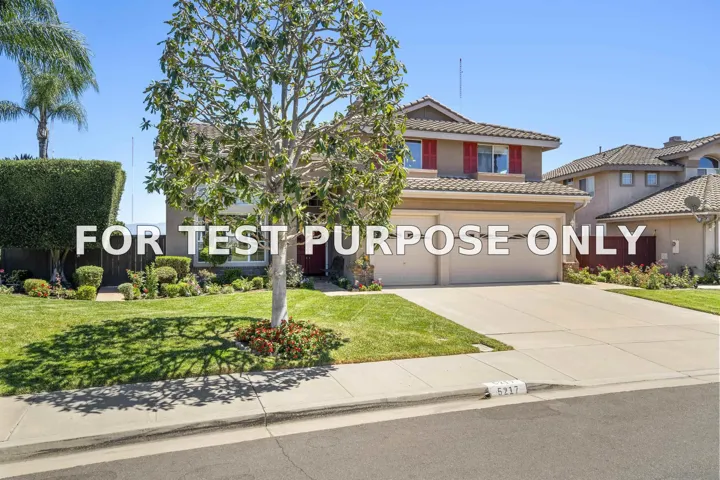 Demo/Test Data 5217 Palmera, Oceanside, CA 92056