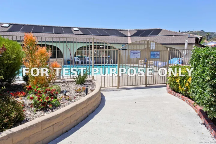 Demo/Test Data 1401 El Norte Pkwy Spc 198, San Marcos, CA 92069