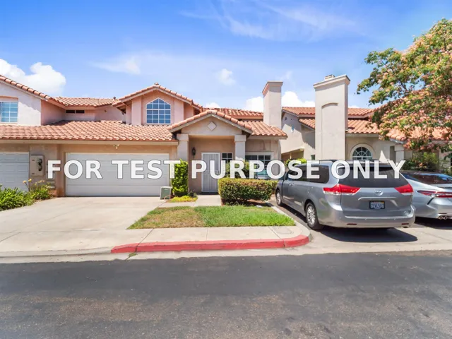 Demo/Test Data 882 Friendly Cir, El Cajon, CA 92021