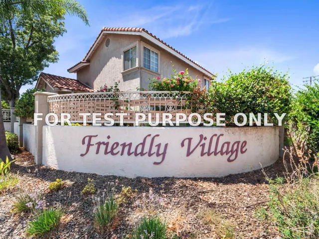Demo/Test Data 882 Friendly Cir, El Cajon, CA 92021