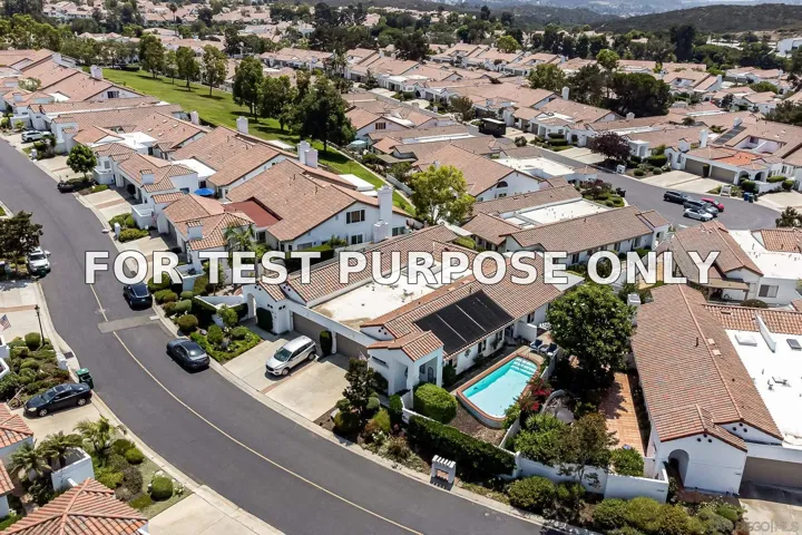 Demo/Test Data 4540 Cordoba Way, Oceanside, CA 92056