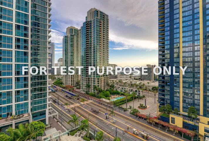 Demo/Test Data 1388 Kettner Blvd Unit 1107, San Diego, CA 92101