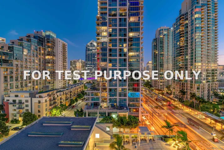 Demo/Test Data 1388 Kettner Blvd Unit 1107, San Diego, CA 92101
