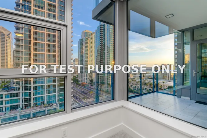Demo/Test Data 1388 Kettner Blvd Unit 1107, San Diego, CA 92101
