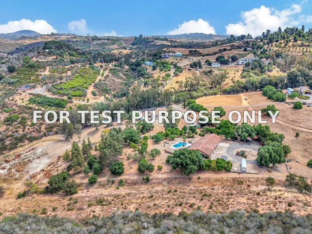 Demo/Test Data 9946 Nutby Lane, Escondido, CA 92026