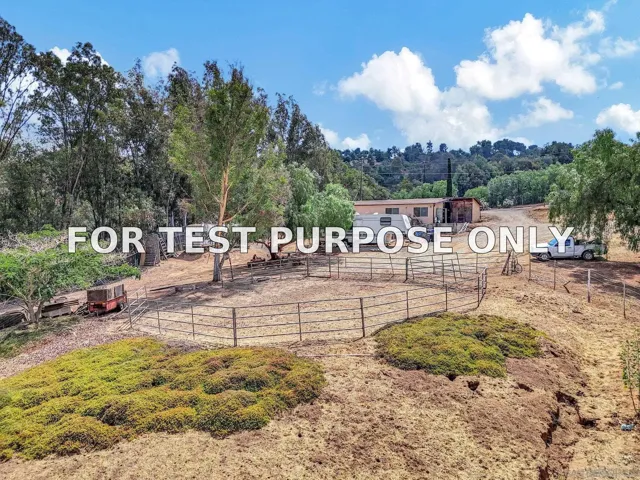 Demo/Test Data 9946 Nutby Lane, Escondido, CA 92026