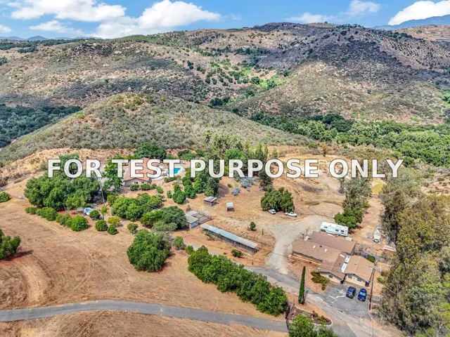 Demo/Test Data 9946 Nutby Lane, Escondido, CA 92026