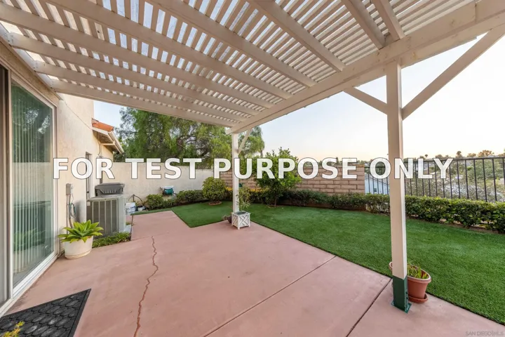 Demo/Test Data 9417 S Compass Point Drive, San Diego, CA 92126