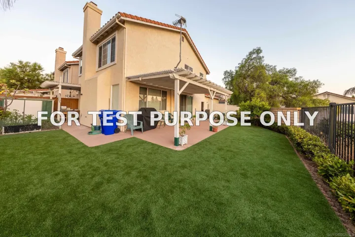 Demo/Test Data 9417 S Compass Point Drive, San Diego, CA 92126