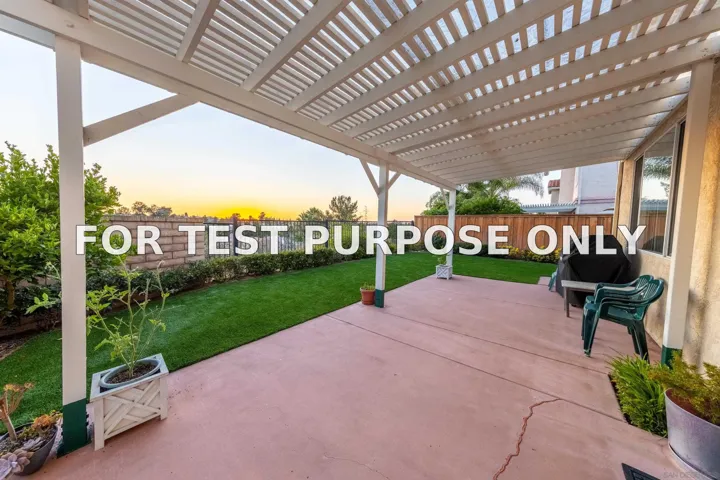 Demo/Test Data 9417 S Compass Point Drive, San Diego, CA 92126