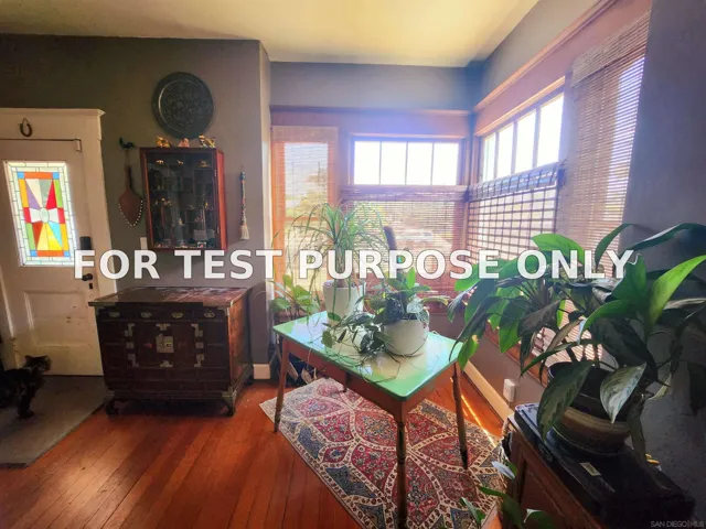 Demo/Test Data 3636 Arizona St, San Diego, CA 92104