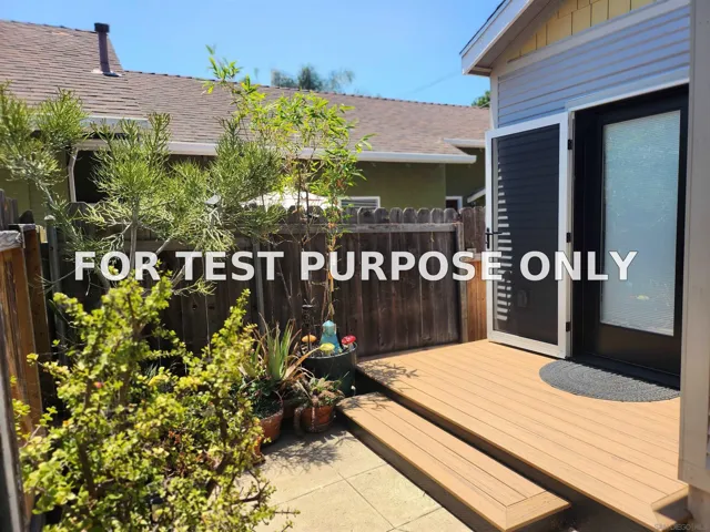 Demo/Test Data 3636 Arizona St, San Diego, CA 92104