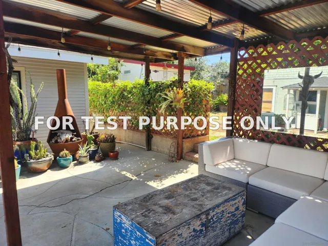 Demo/Test Data 3636 Arizona St, San Diego, CA 92104