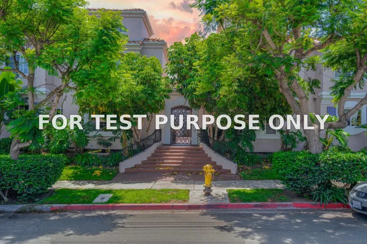 Demo/Test Data 1435 Robinson Ave, San Diego, CA 92103