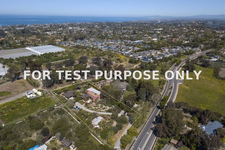 Demo/Test Data 502 Quail Gardens Dr, Encinitas, CA 92024