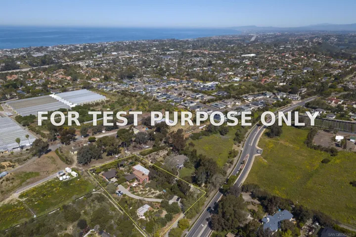 Demo/Test Data 502 Quail Gardens Dr, Encinitas, CA 92024