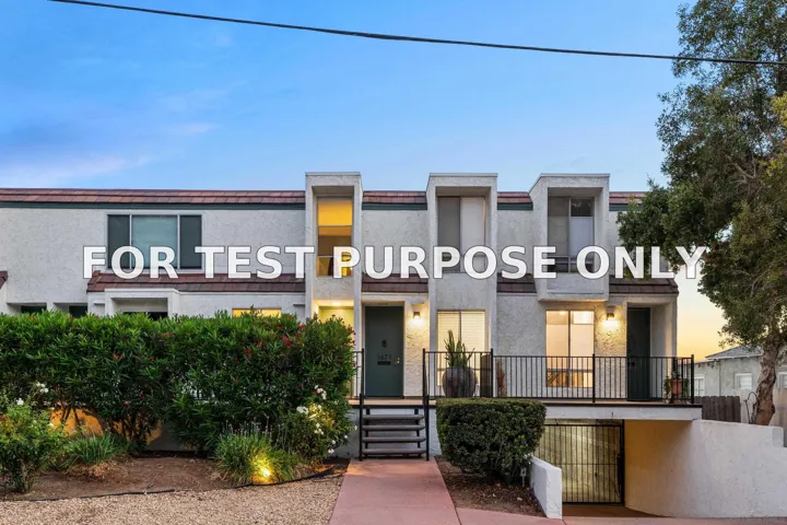 Demo/Test Data 1669 Guy St, San Diego, CA 92103