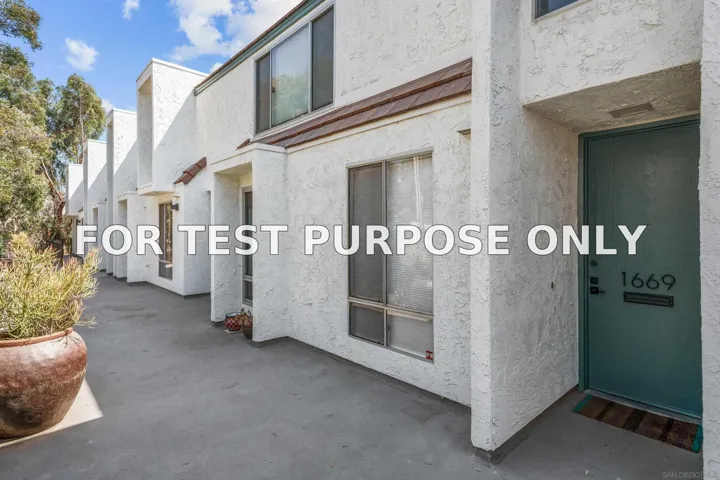 Demo/Test Data 1669 Guy St, San Diego, CA 92103