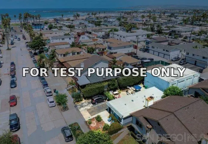Demo/Test Data 5018 Saratoga Ave, San Diego, CA 92107