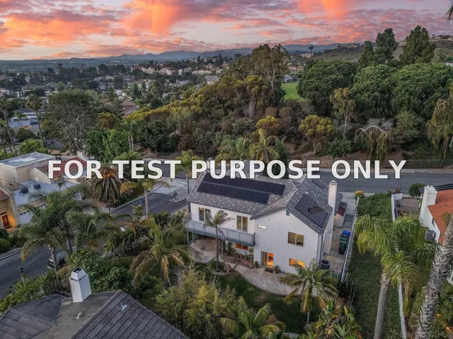 Demo/Test Data 6823 Corintia St, Carlsbad, CA 92009