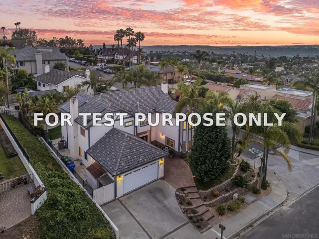 Demo/Test Data 6823 Corintia St, Carlsbad, CA 92009