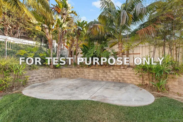 Demo/Test Data 6823 Corintia St, Carlsbad, CA 92009