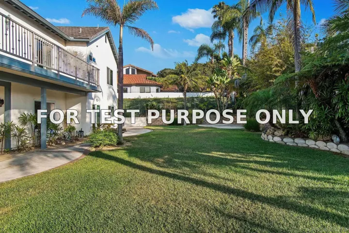 Demo/Test Data 6823 Corintia St, Carlsbad, CA 92009