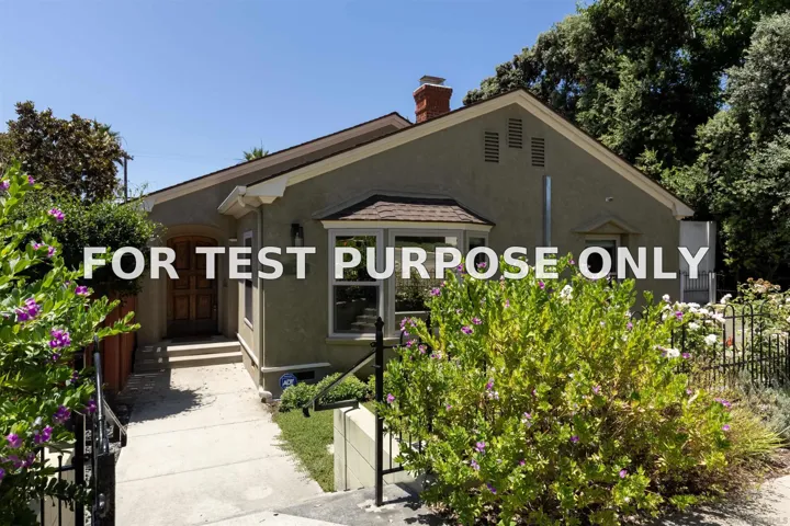 Demo/Test Data 886 Cordova St., San Diego, CA 92107