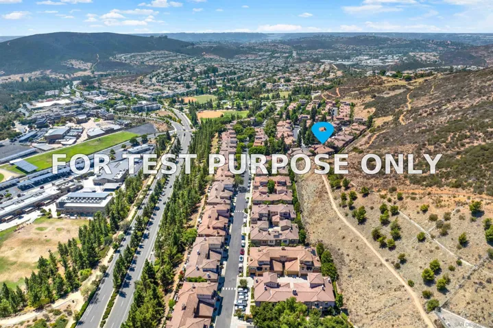 Demo/Test Data 1320 Sky Ridge Ct, San Marcos, CA 92078