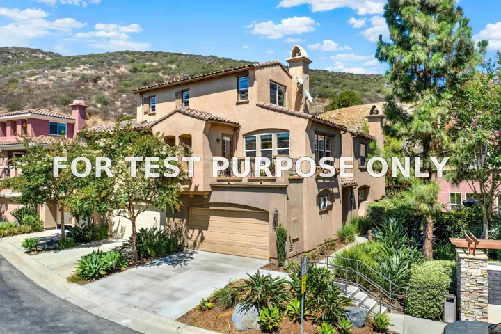 Demo/Test Data 1320 Sky Ridge Ct, San Marcos, CA 92078