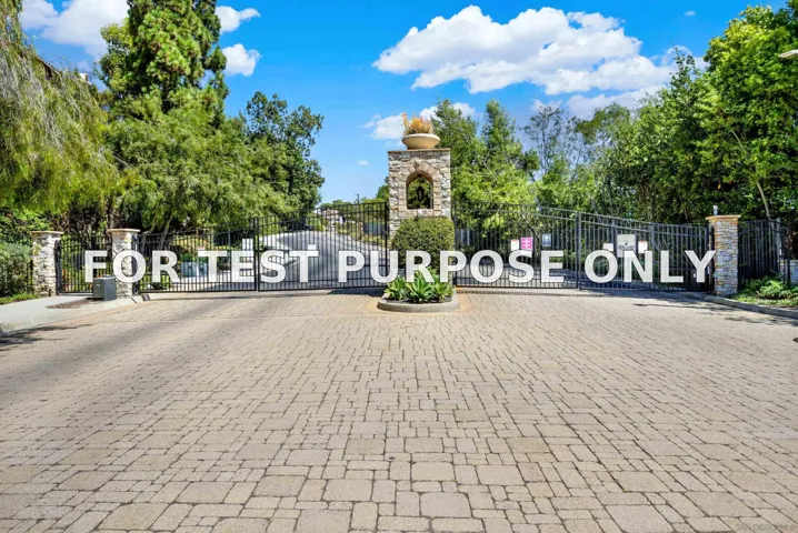 Demo/Test Data 1320 Sky Ridge Ct, San Marcos, CA 92078
