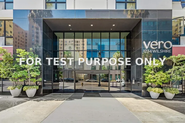 Demo/Test Data 1234 Wilshire Blvd Unit 601, los Angles, CA 90017