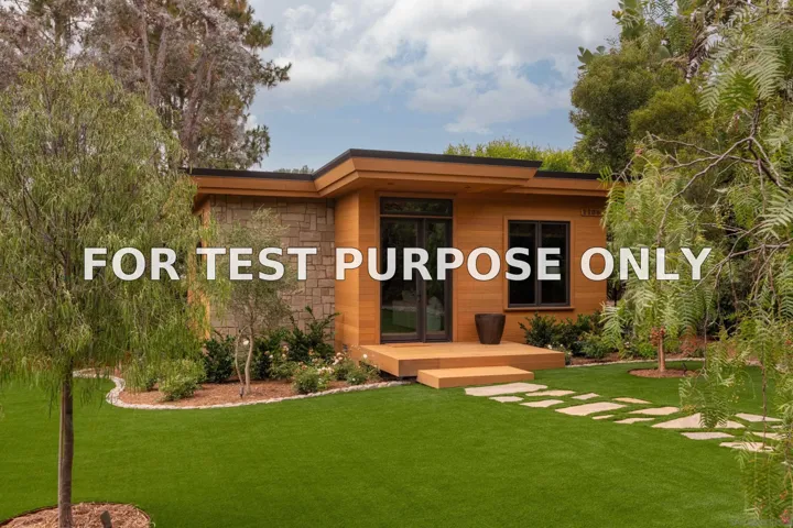 Demo/Test Data 1104 Highland Dr., Del Mar, CA 92014