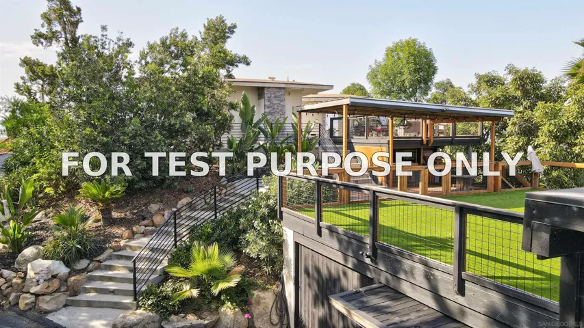 Demo/Test Data 1678 Cloverdale Road, Escondido, CA 92027