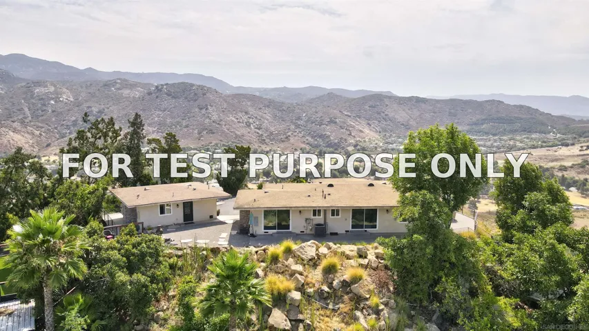 Demo/Test Data 1678 Cloverdale Road, Escondido, CA 92027