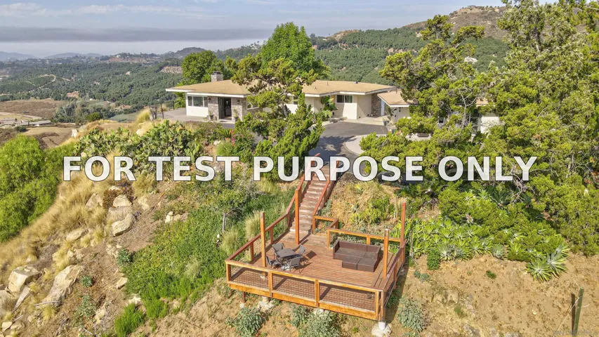 Demo/Test Data 1678 Cloverdale Road, Escondido, CA 92027