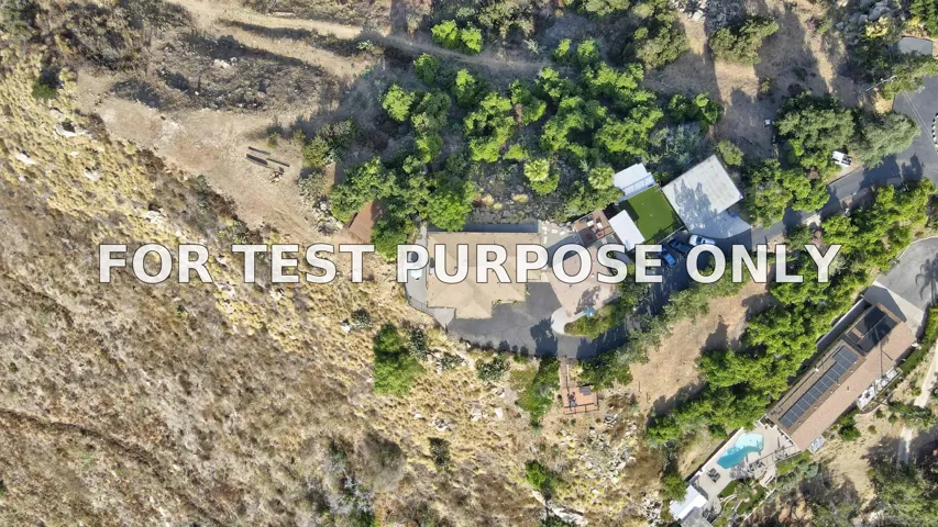 Demo/Test Data 1678 Cloverdale Road, Escondido, CA 92027