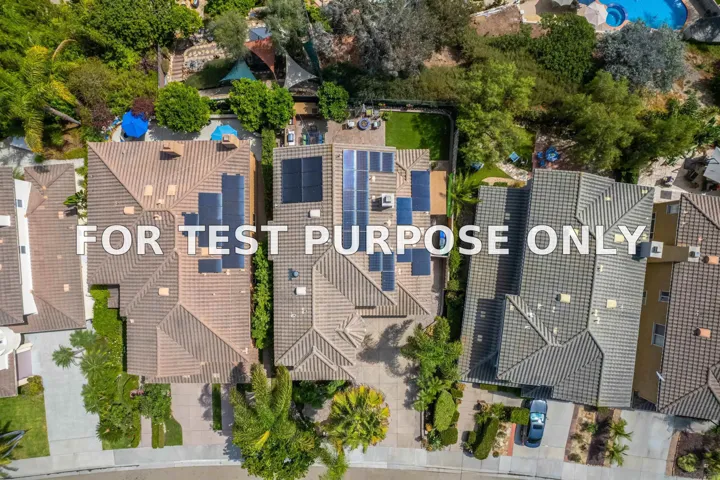 Demo/Test Data 3690 Strata Drive, Carlsbad, CA 92010