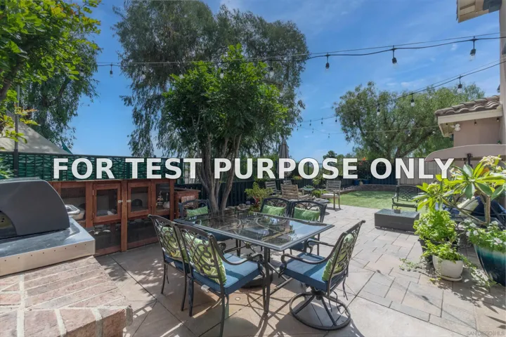 Demo/Test Data 3690 Strata Drive, Carlsbad, CA 92010