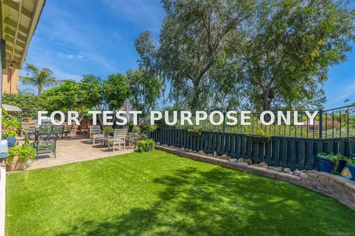 Demo/Test Data 3690 Strata Drive, Carlsbad, CA 92010
