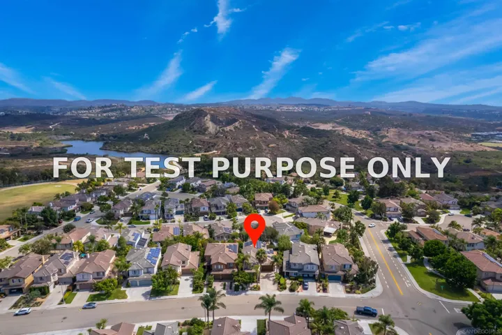 Demo/Test Data 3690 Strata Drive, Carlsbad, CA 92010