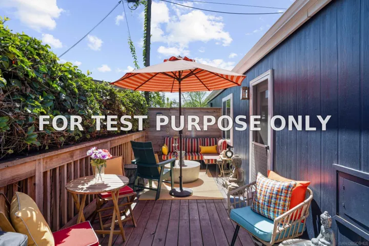 Demo/Test Data 1549 N Vulcan Ave Unit 76, Encinitas, CA 92024