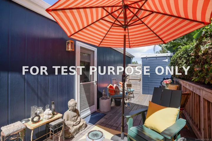 Demo/Test Data 1549 N Vulcan Ave Unit 76, Encinitas, CA 92024