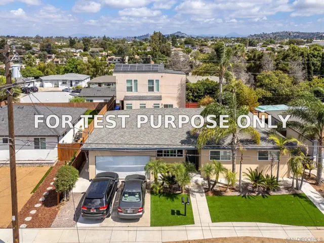 Demo/Test Data 5129-31 Leo St, San Diego, CA 92115