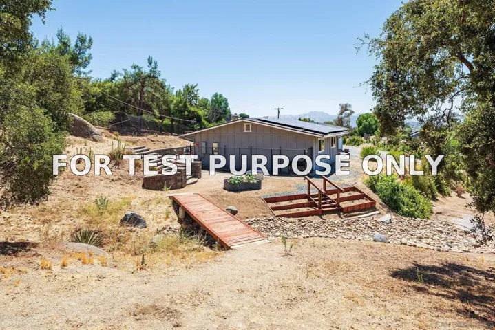 Demo/Test Data 2855 N Victoria Dr, Alpine, CA 91901