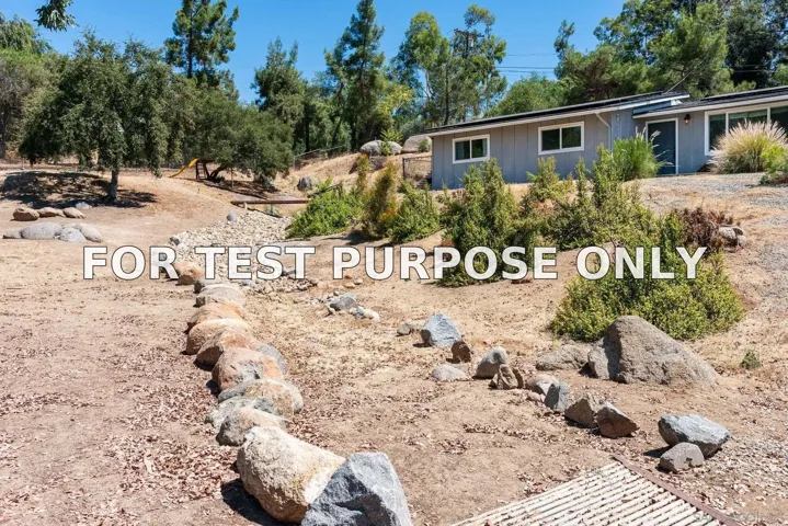 Demo/Test Data 2855 N Victoria Dr, Alpine, CA 91901